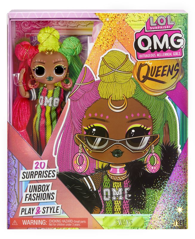 L.O.L Surprise O.m.g. Queens Doll Sways