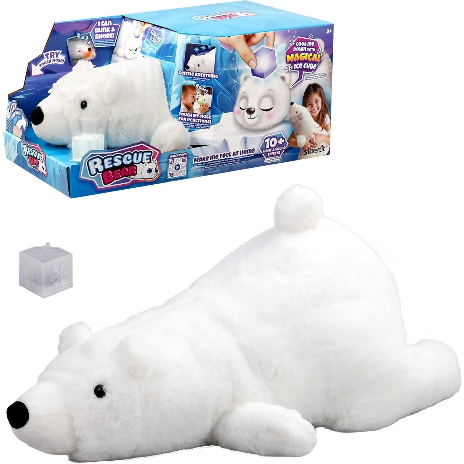 Silverlit - Rescue Bear Interactive Plush