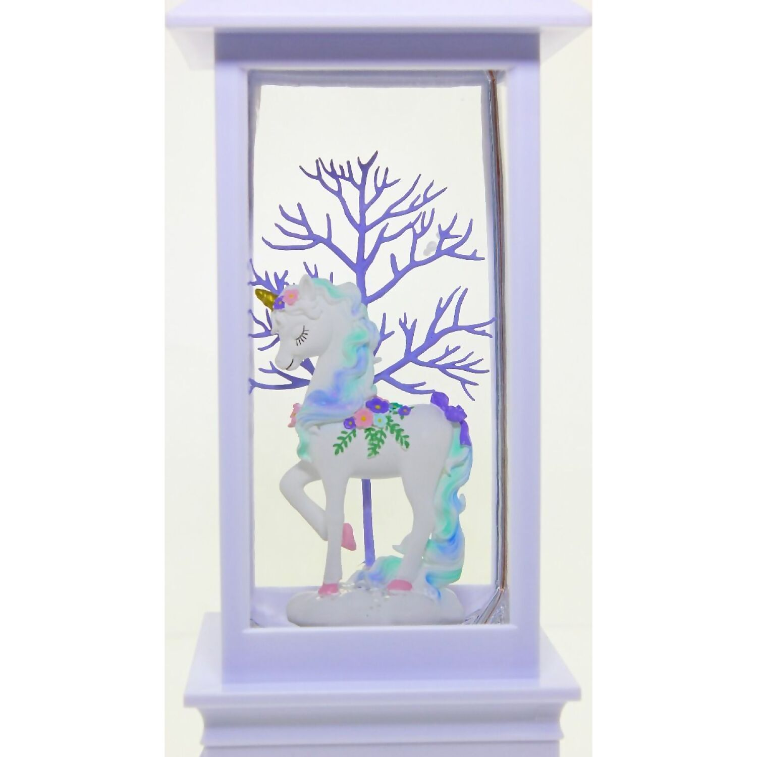 Cotton Candy - White Lantern Unicorn Purple Tree - Image 3