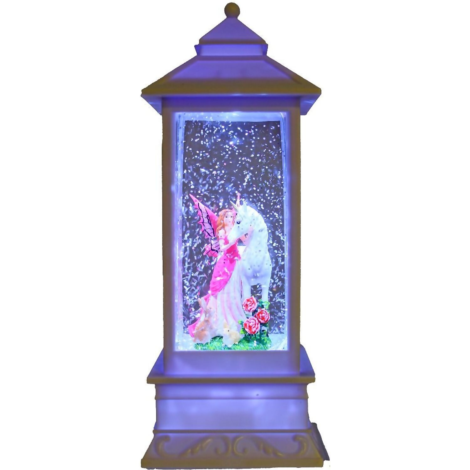 Cotton Candy - White Lantern Fairy Unicorn - Image 4
