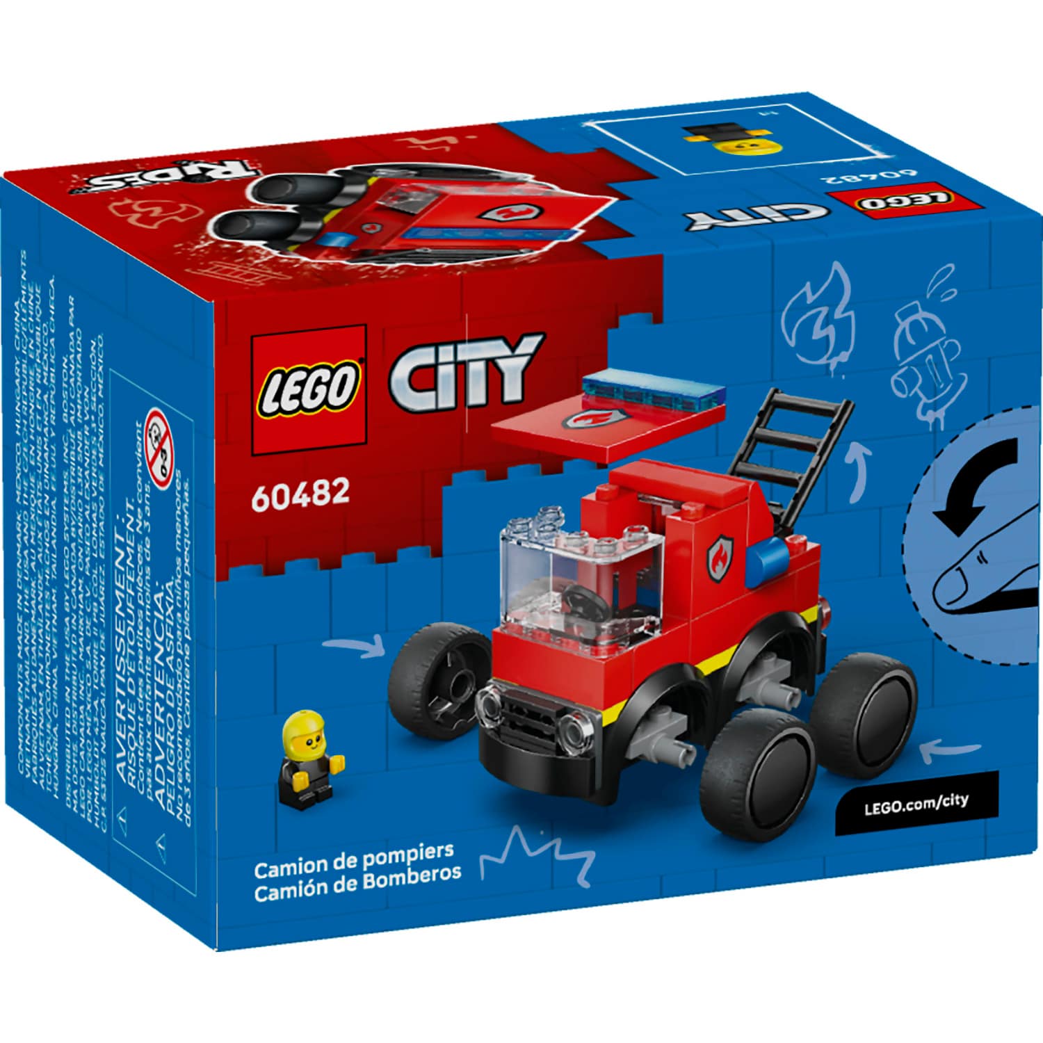 LEGO 60482 Rides - Fire Truck - City - Image 10