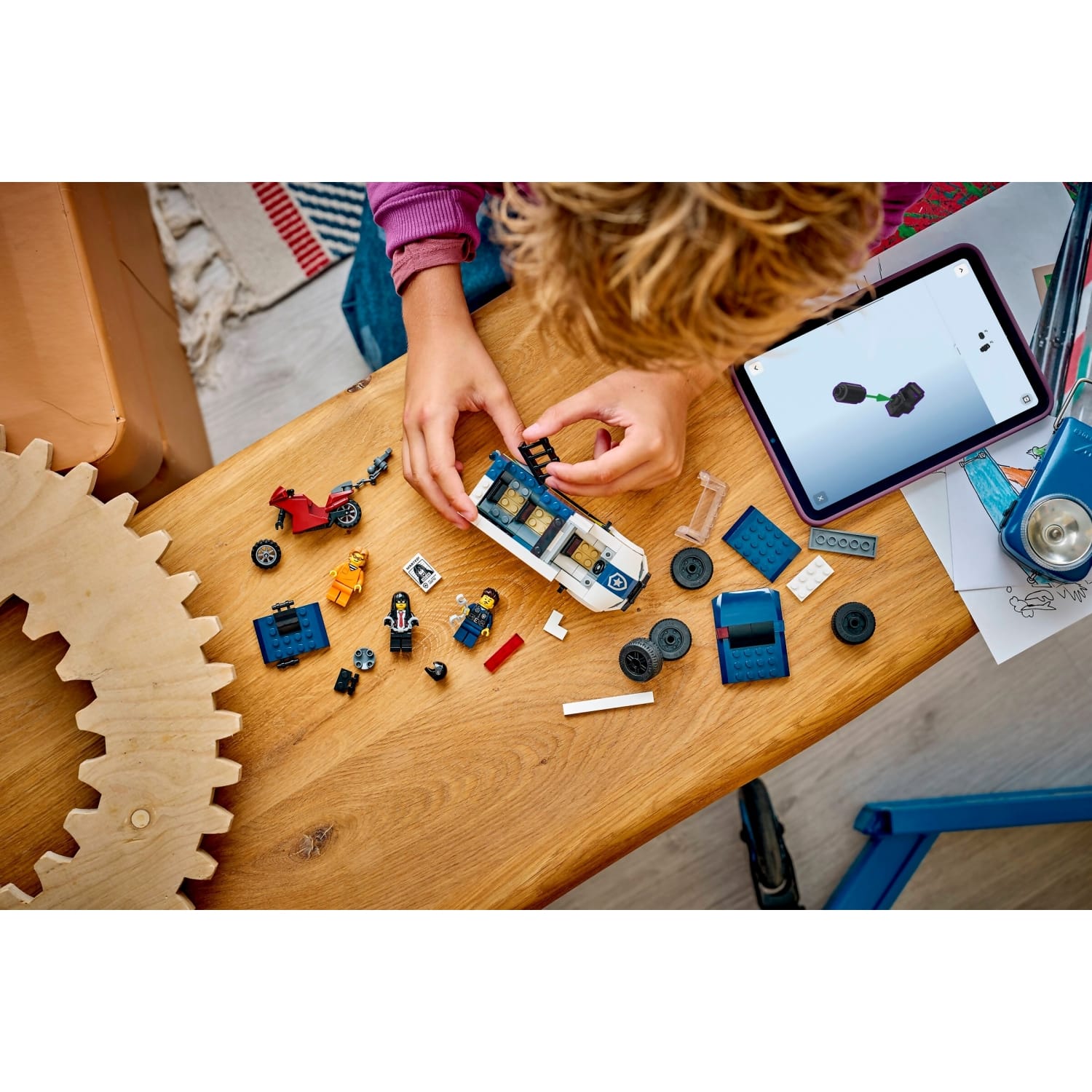 LEGO 60479 Police Prisoner Transport Van - City - Image 9