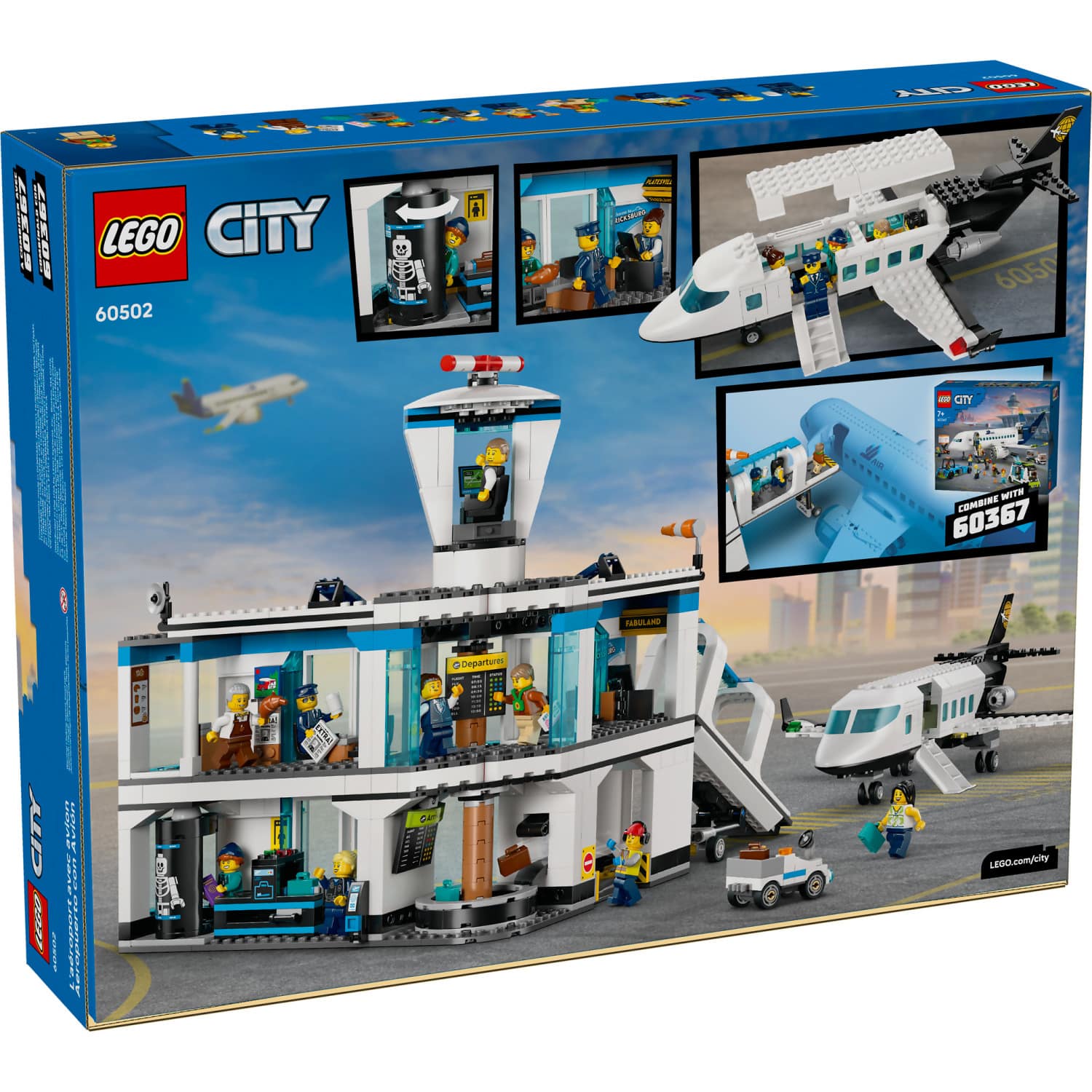 LEGO 60502 Airport with Airplane - City - Image 13