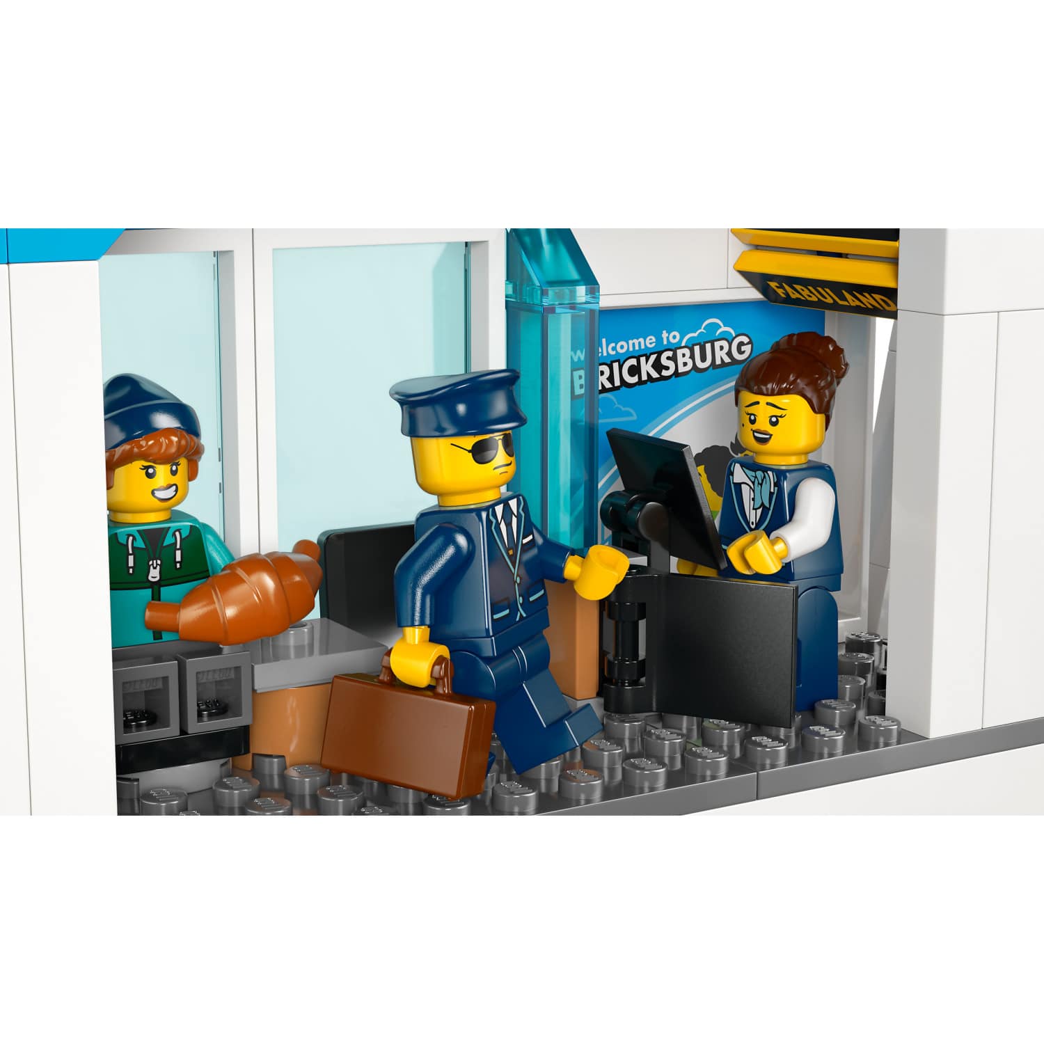 LEGO 60502 Airport with Airplane - City - Image 6