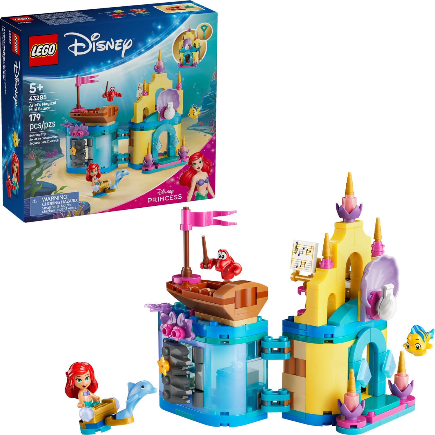 LEGO 43285 Ariel's Magical Mini Palace - Disney