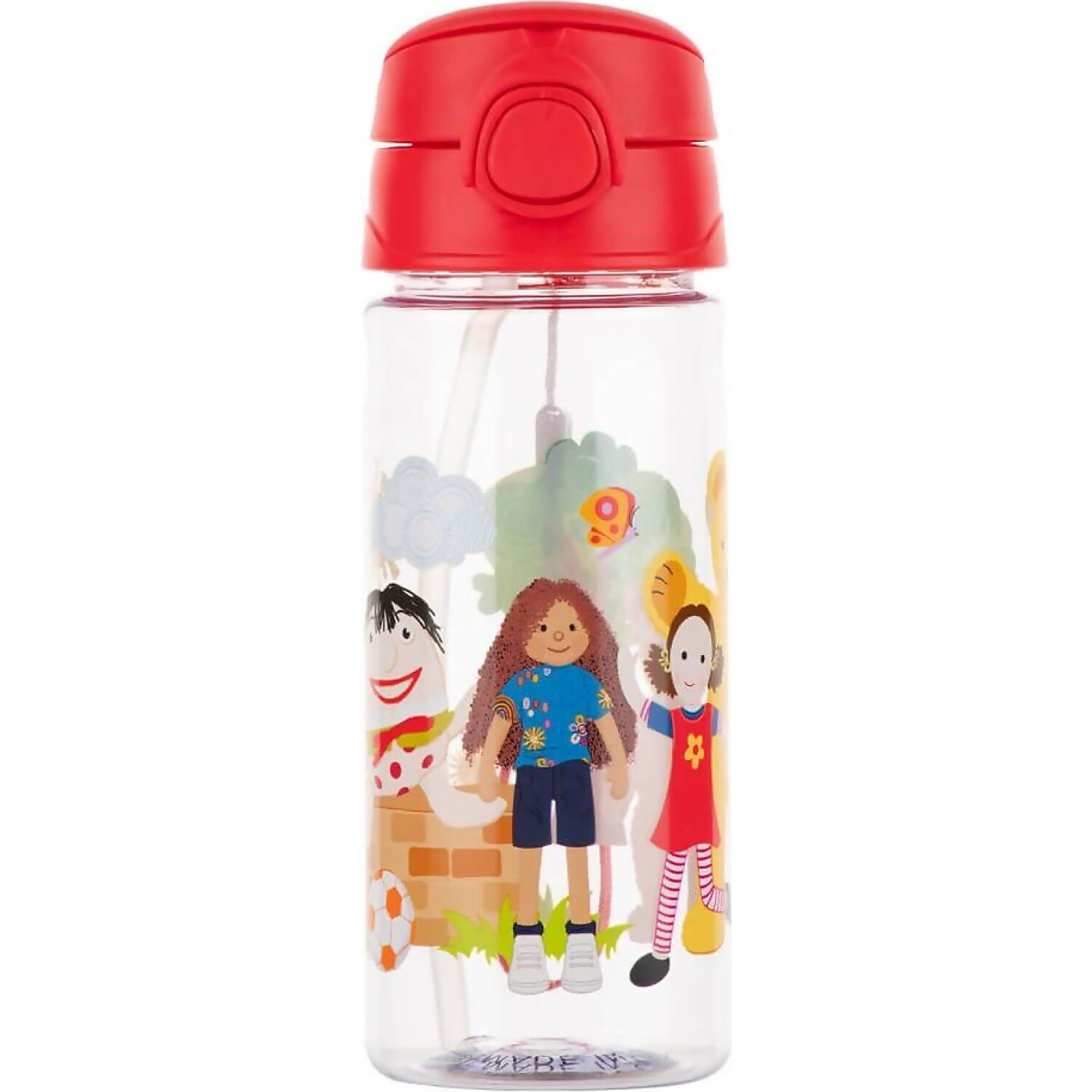 Play School - Drink Bottle with Straw - Jasnor