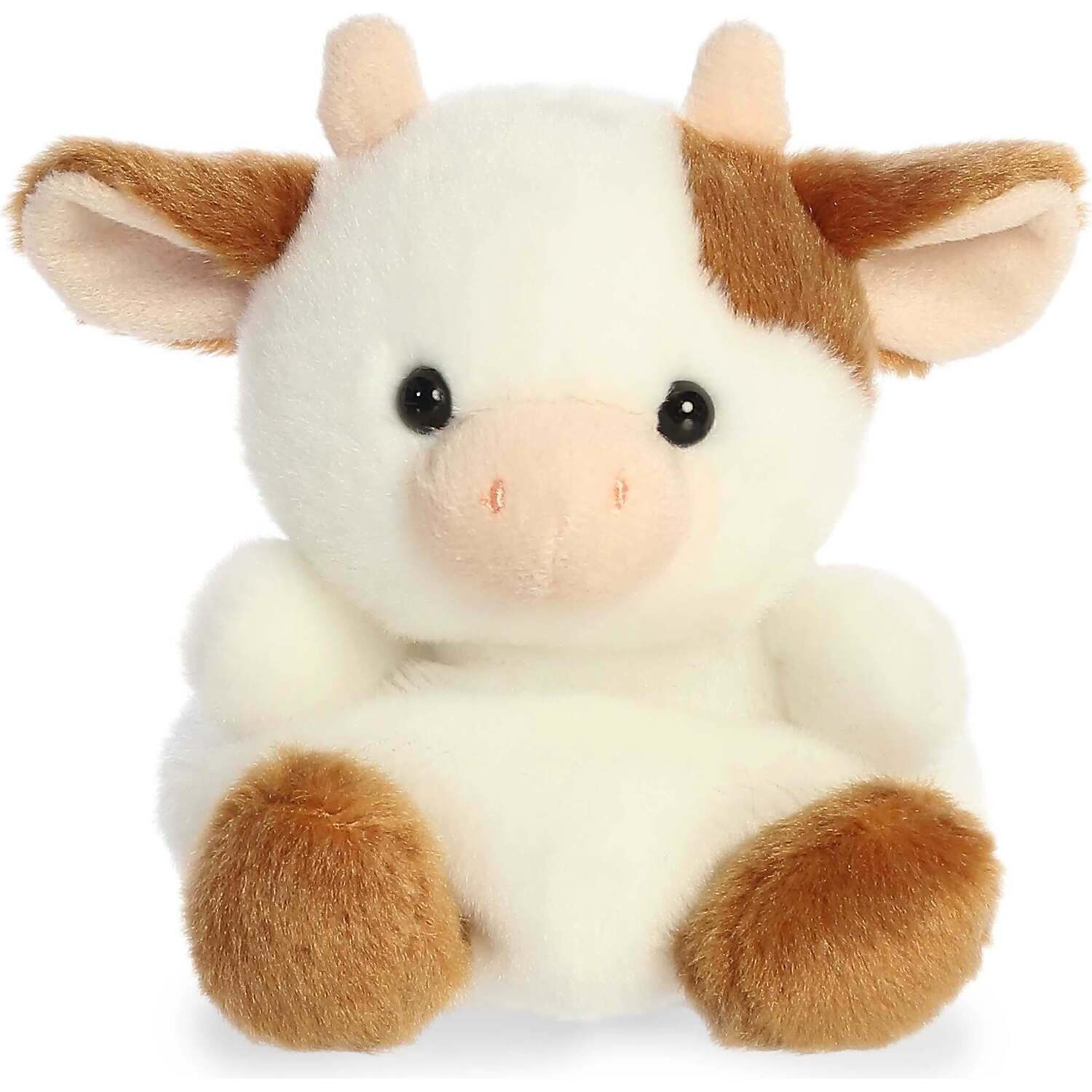 Palm Pals - Caroline Brown Cow Plush