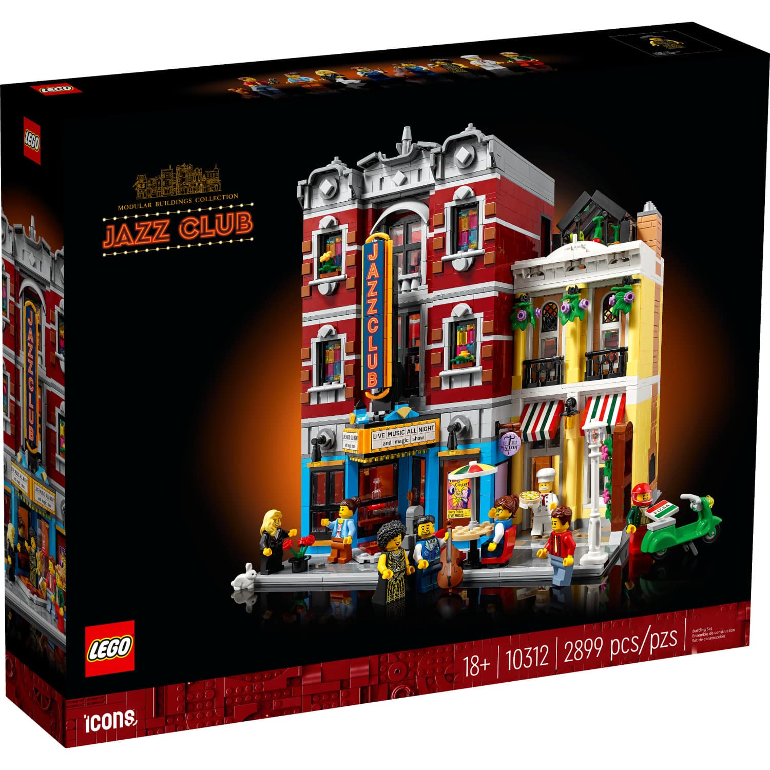 LEGO 10312 Jazz Club - Icons