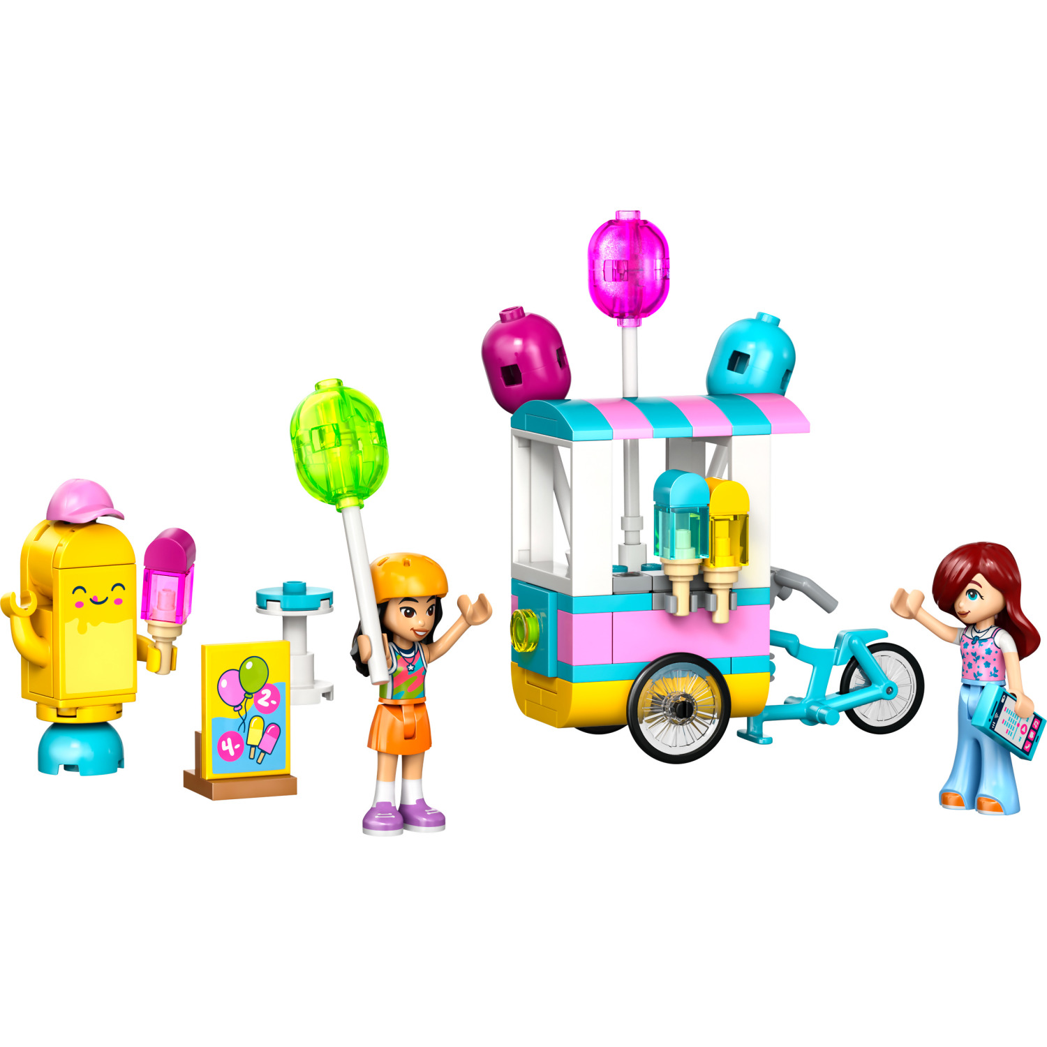 LEGO 42692 Ice Cream & Balloon Stand - Friends - Image 2