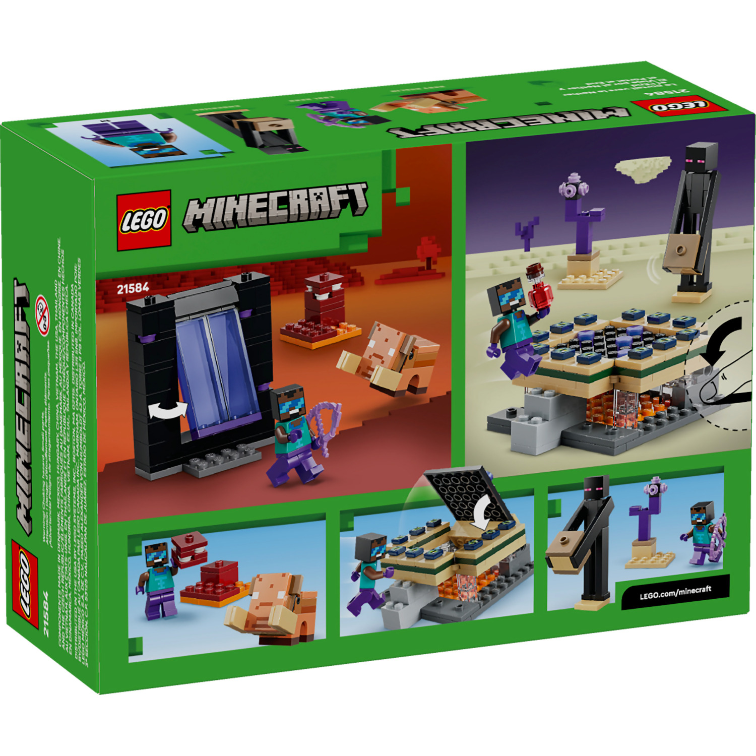 LEGO 21584 Nether & End Portal Journey - Minecraft - Image 11