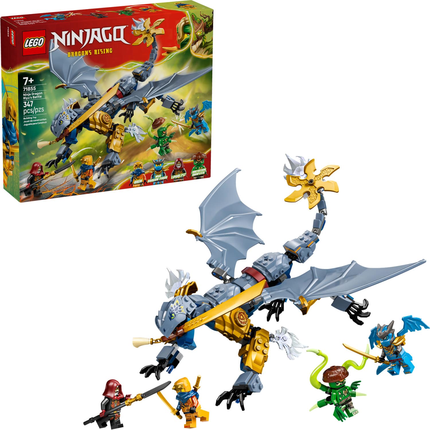 LEGO 71855 Ninja Dragon Riyu's Battle - Ninjago