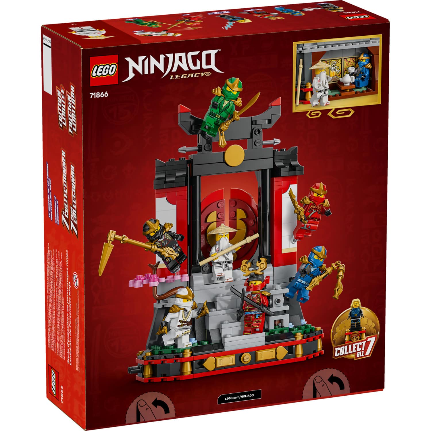 LEGO 71866 Ninja Character Display 15th Anniversary - Ninjago - Image 11