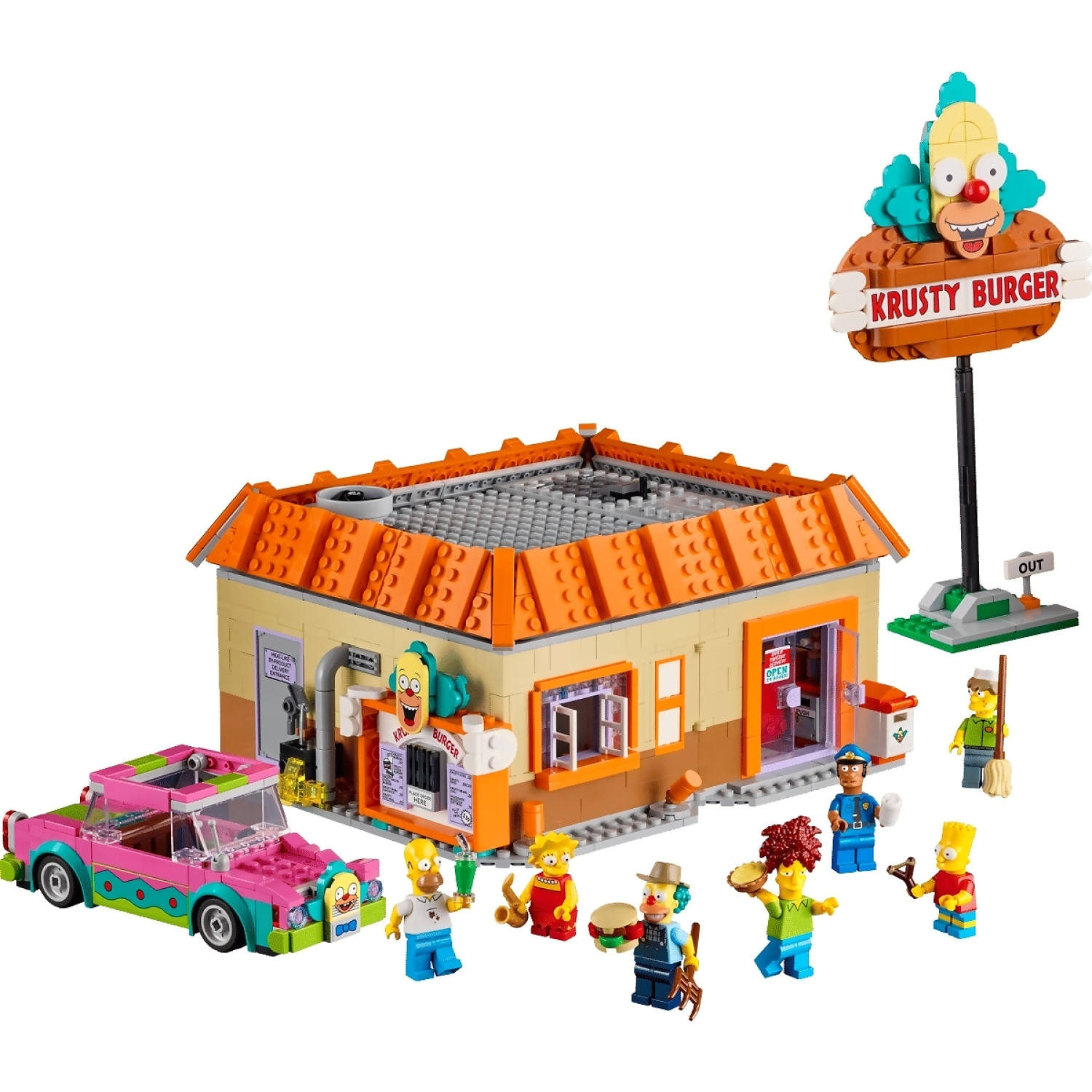 LEGO 10352 The Simpsons™: Krusty Burger - Icons - Image 2