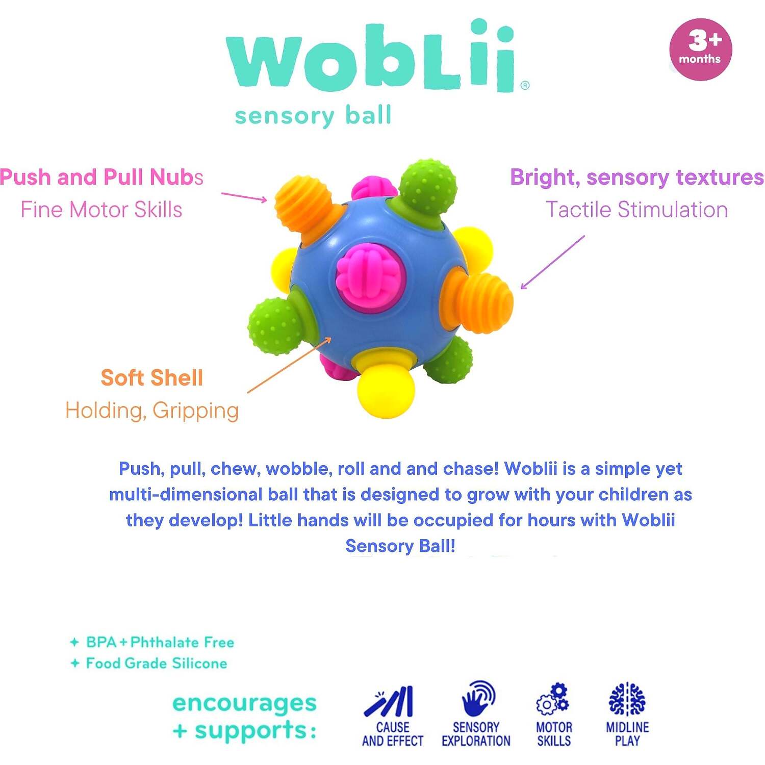 Mobi - Woblii Sensory Ball - Image 4