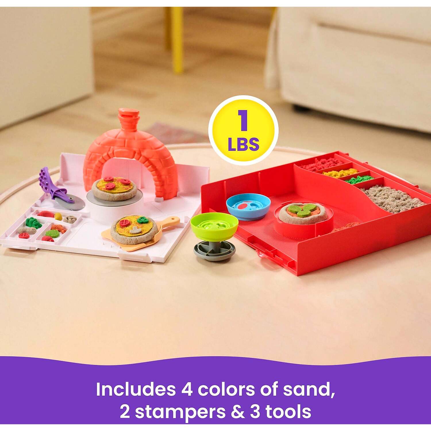 Kinectic Sand - Squish Pizza - Image 5