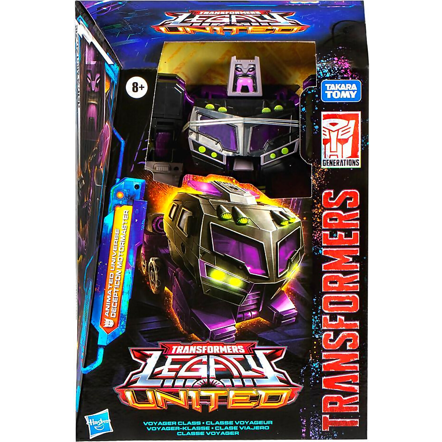 Transformers - Legacy United Animated Universe Decepticon Motormaster Action Figure - Hasbro