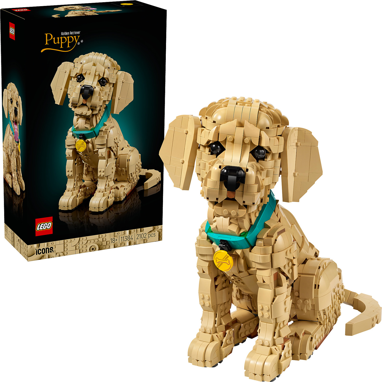 LEGO 11384 Golden Retriever Puppy - Icons