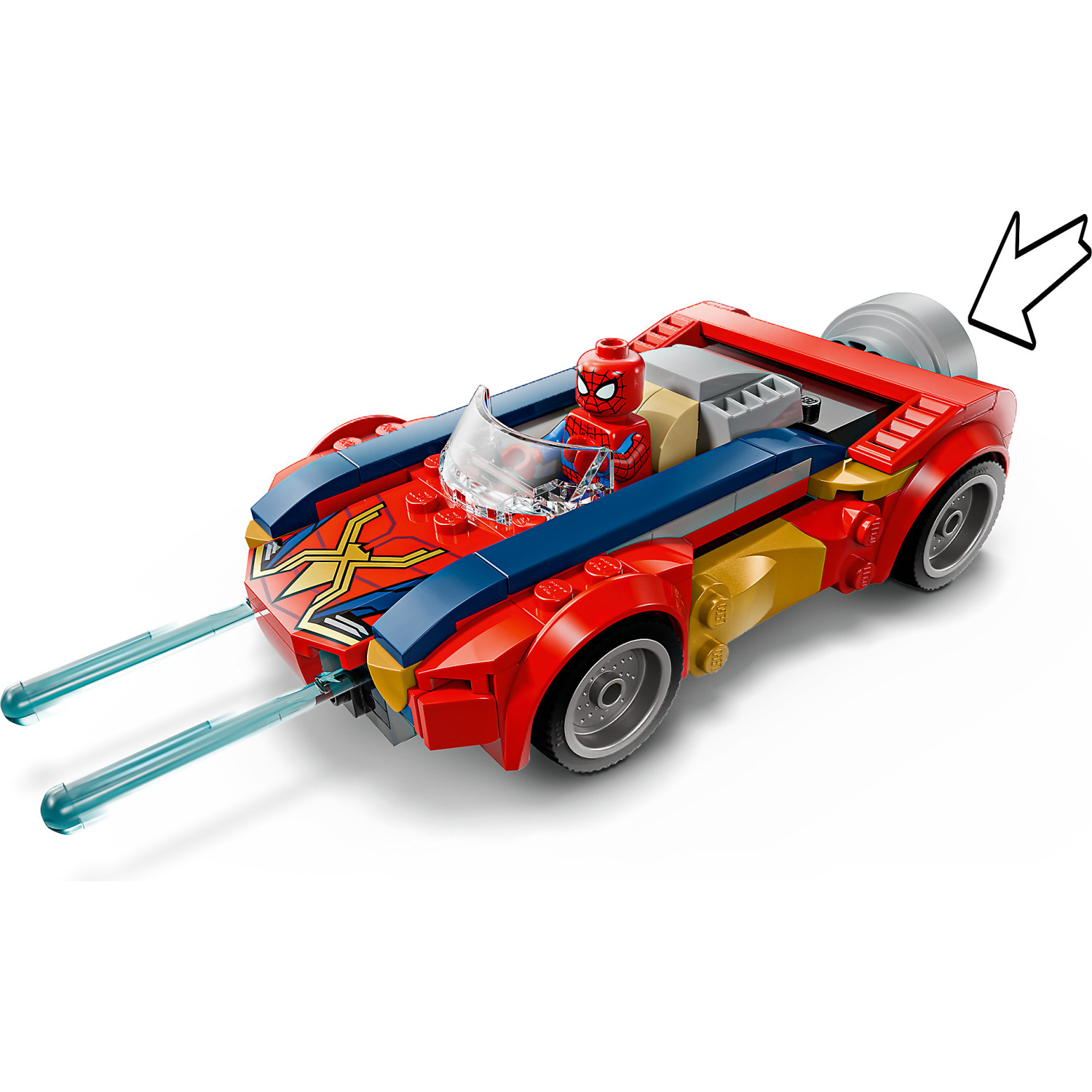 LEGO 76336 Spider-Man Car vs. Venomized Wolverine - Marvel Super Heroes - Image 4