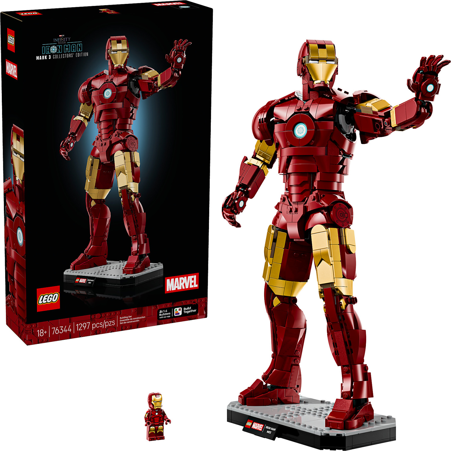 LEGO 76344 Iron Man Mark 3 Collectors Edition - Marvel Super Heroes