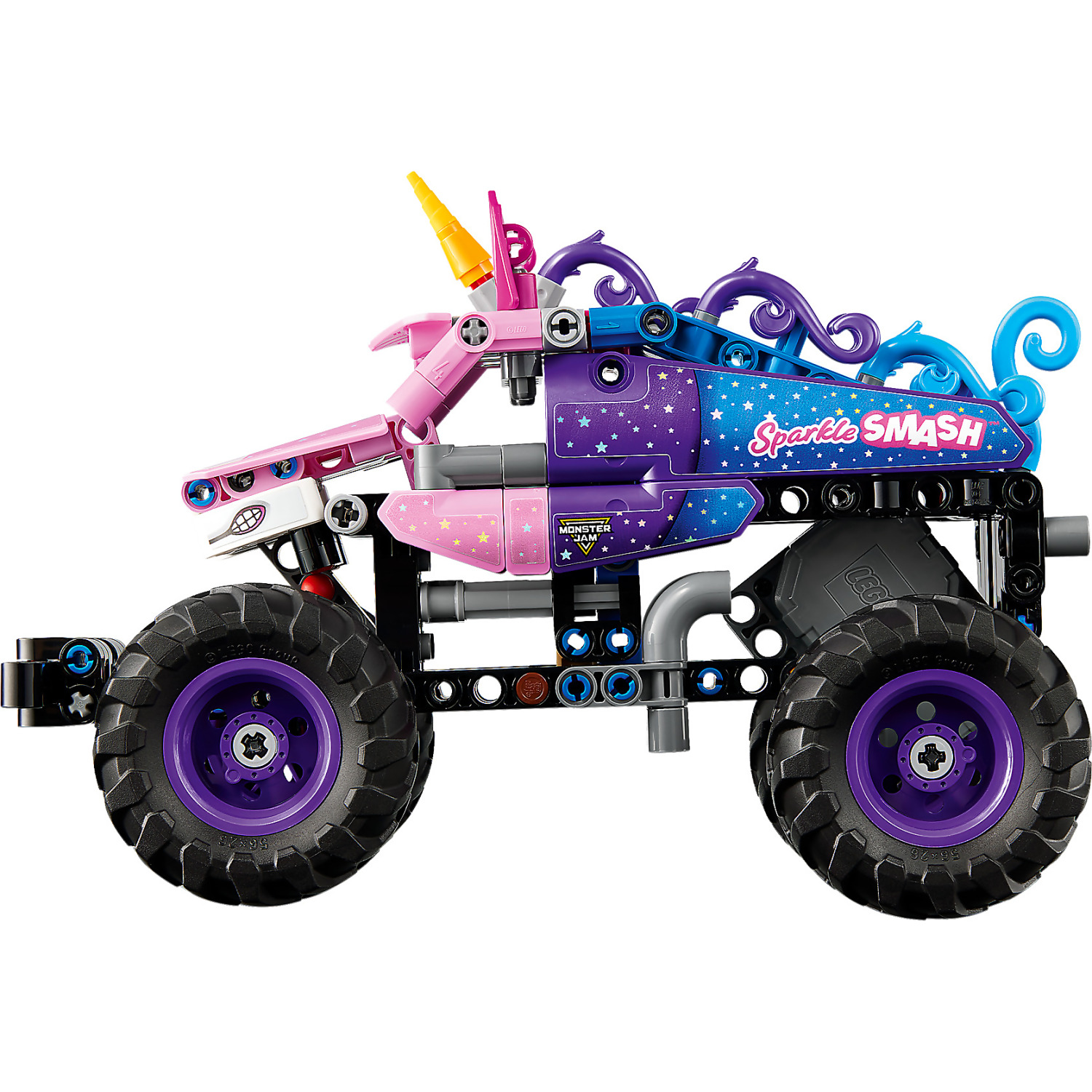 LEGO 42220 Monster Jam™ Sparkle Smash™ Pull-Back - Technic - Image 4