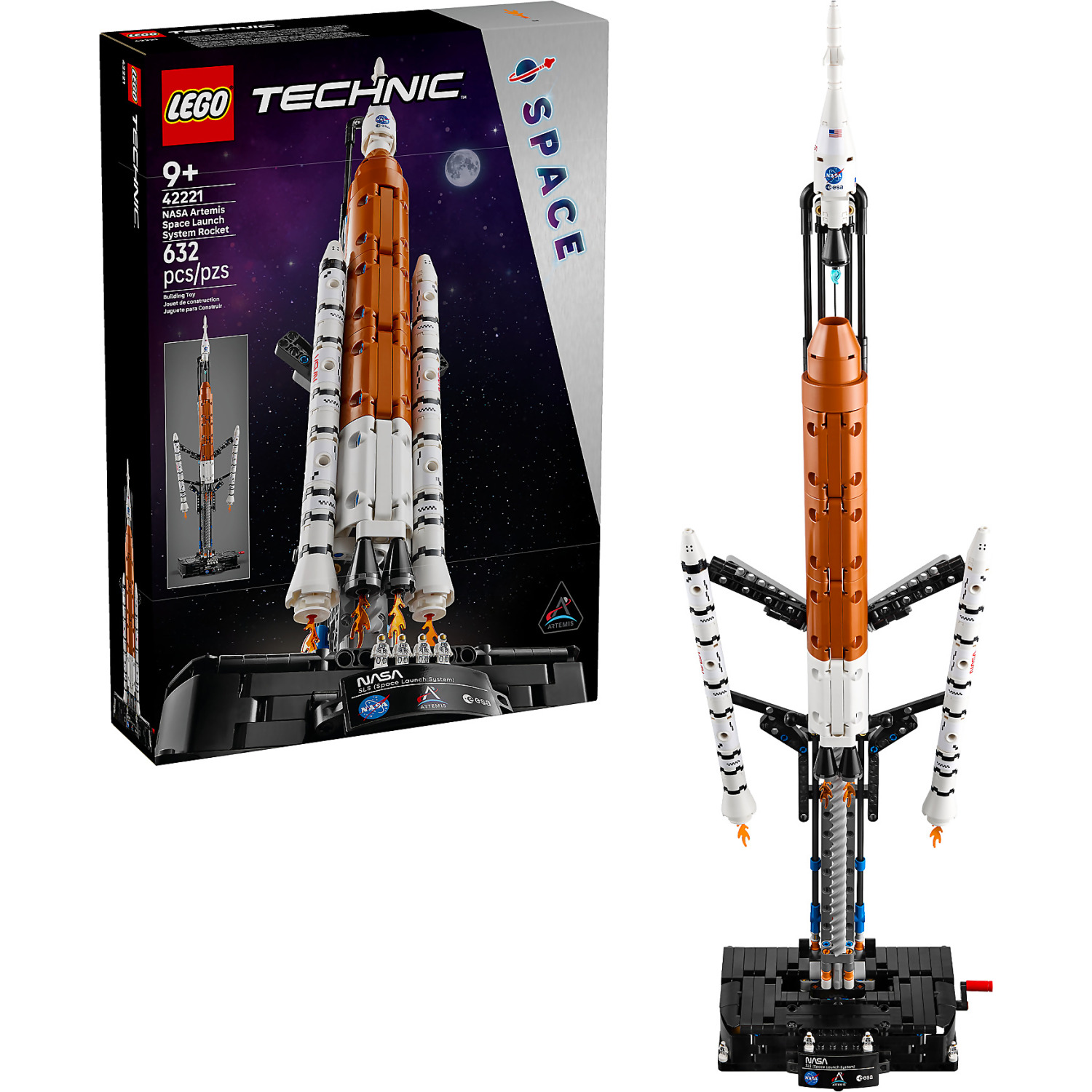 LEGO 42221 NASA Artemis Space Launch System Rocket - Technic