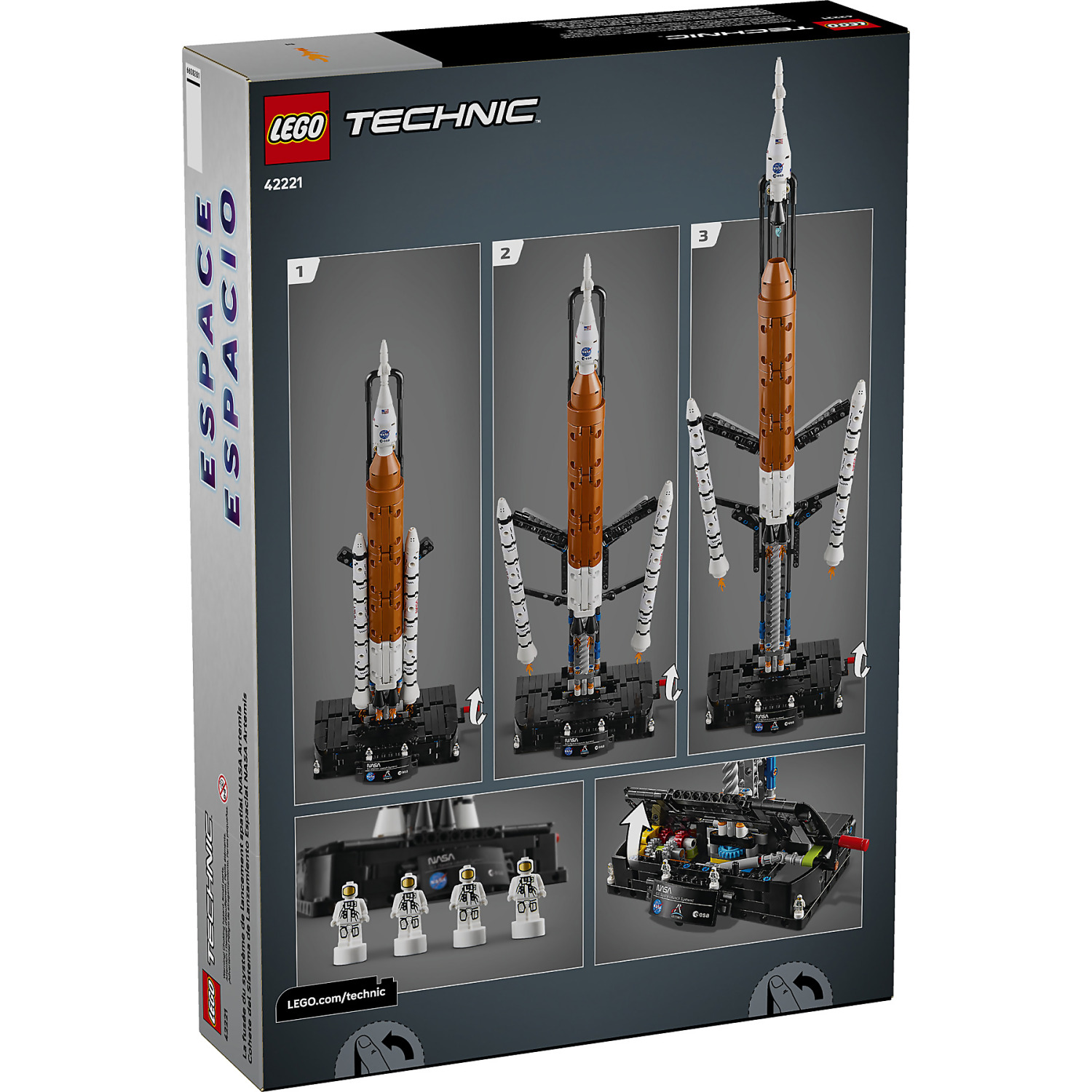 LEGO 42221 NASA Artemis Space Launch System Rocket - Technic - Image 12