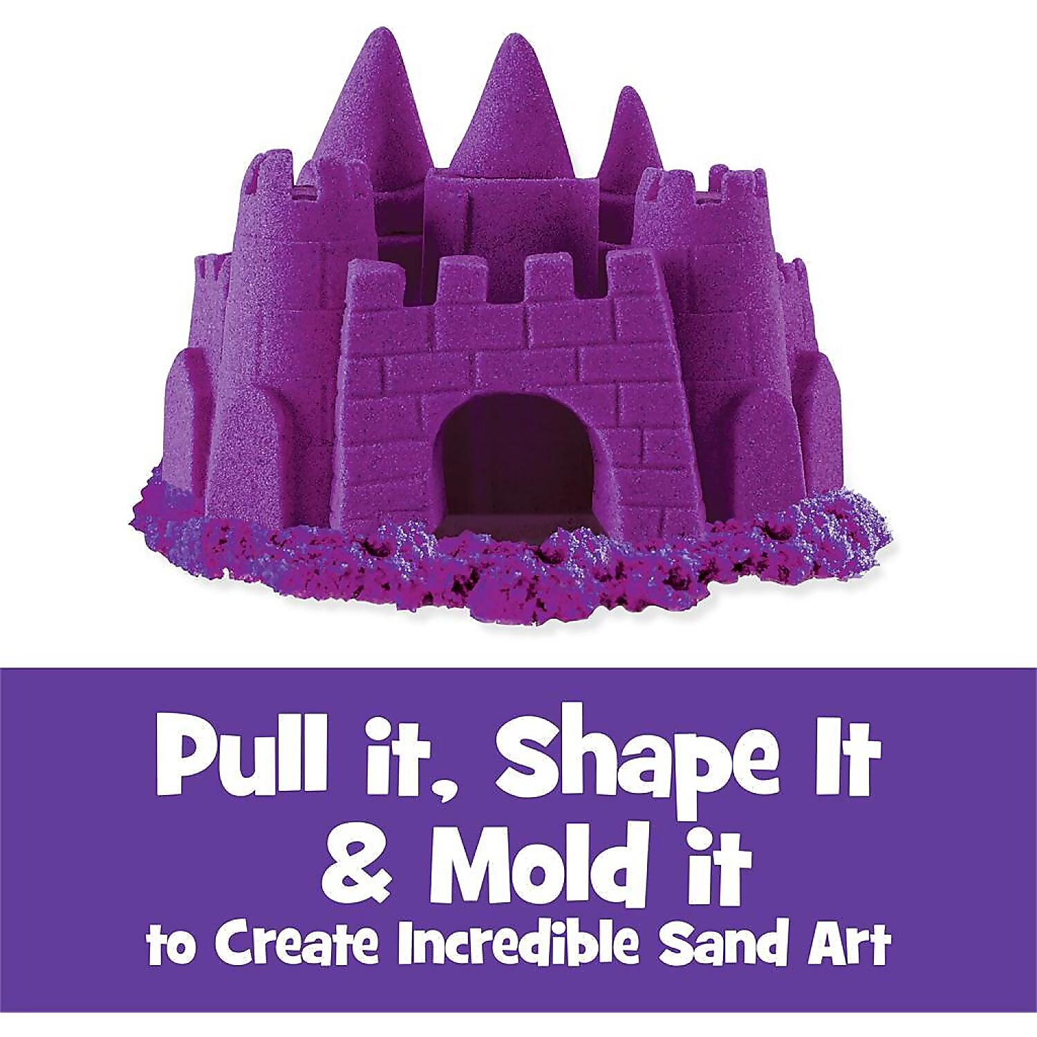 Kinetic Sand - Purple Sensory Play Sand - Spin Master - Image 2