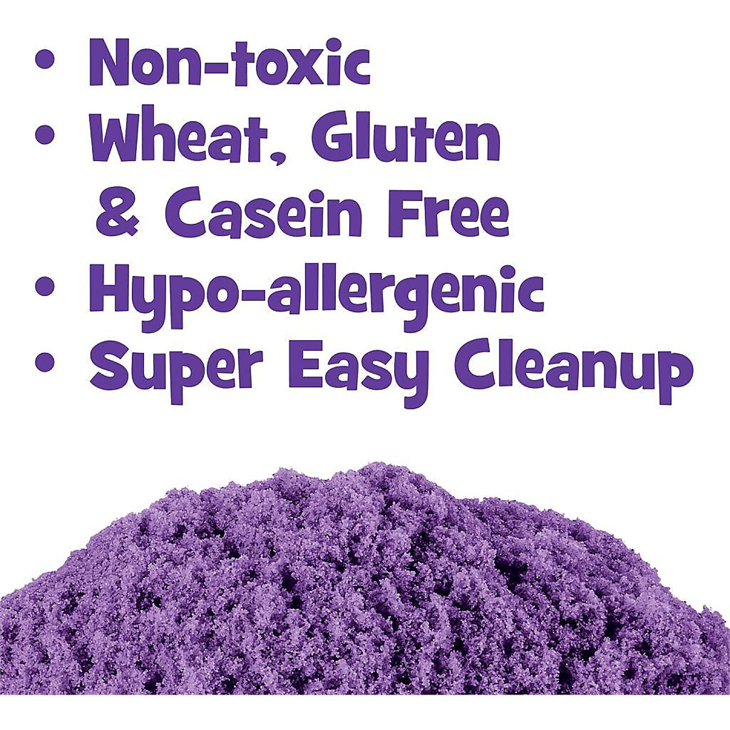 Kinetic Sand - Purple Sensory Play Sand - Spin Master - Image 7