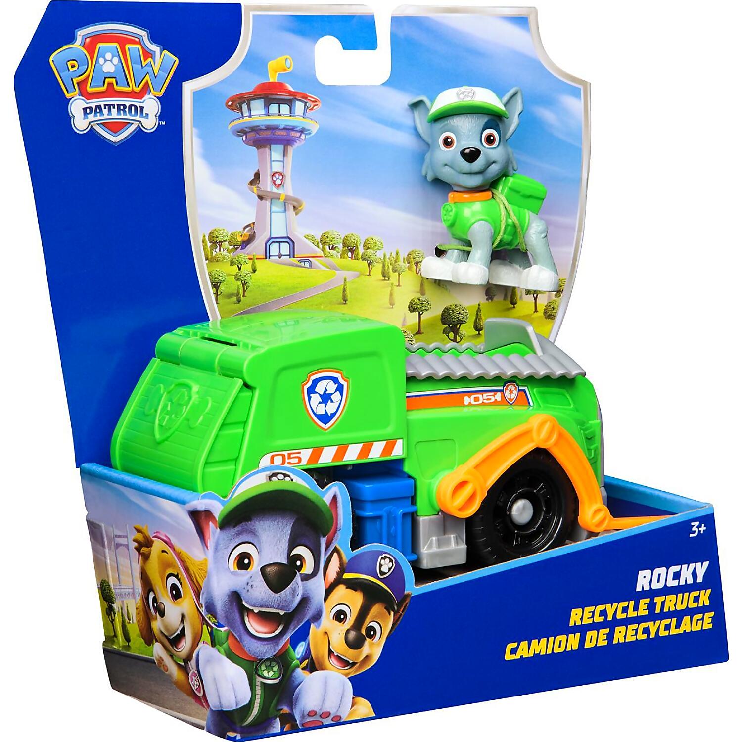 Paw Patrol - Rocky Recycle Truck Rescue Vehicle - Spin Master - Image 6