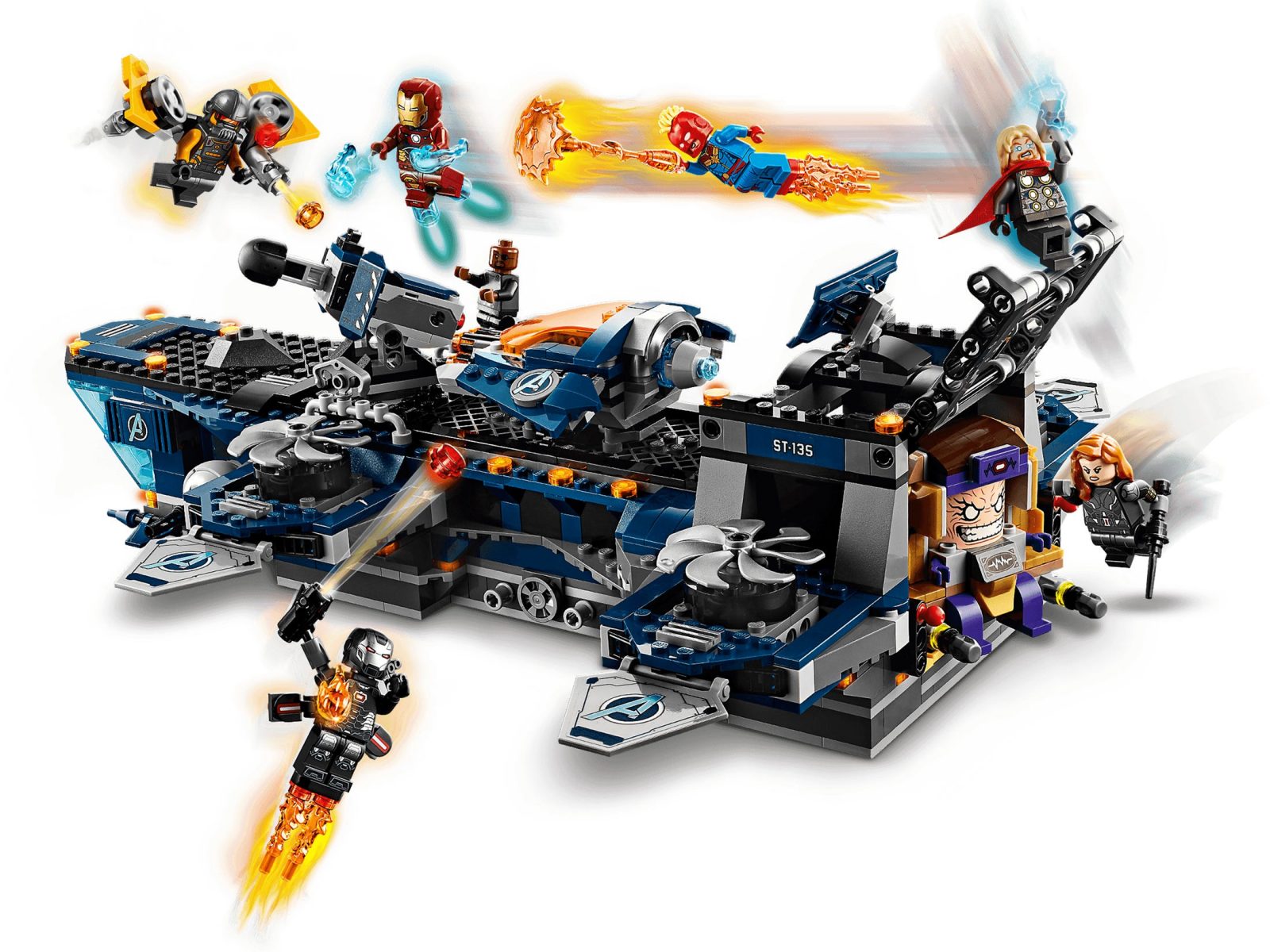 lego avengers helicarrier